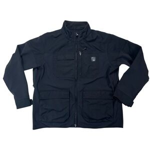 Alaskan Hardgear AKHG Force Nine Men's Black Full Zip‎ Utility Jacket size 2XL